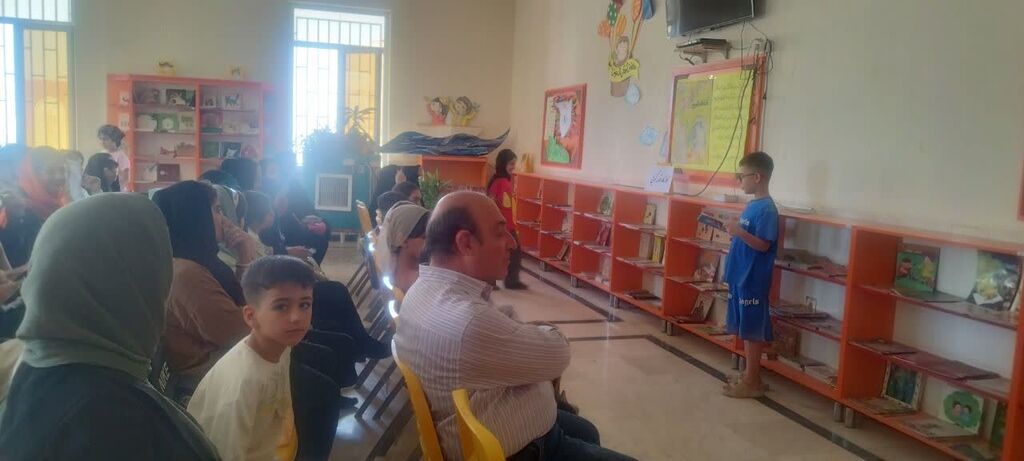 برگزاری کارگاه قصهگویی در مرکز شماره ۱۲ کانون کرمانشاه