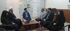 تأکید بر هم‌افزایی فرهنگی در دیدار مدیرکل کانون فارس و امام جمعه صدرا
