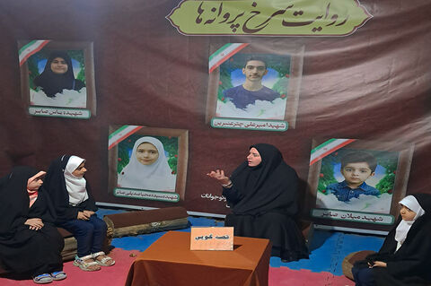 دومین روز نمایشگاه«روایت پرچمداران