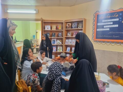 نمایشگاه ماهی پرنده میهمان مرکز جزیره ی زیبا و ایرانی ابوموسی
