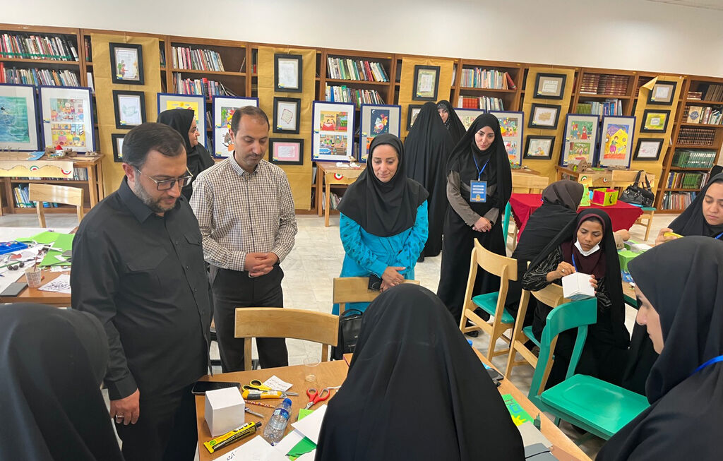 بازدید مدیرعامل کانون از سومین دوره آموزشی مربیان جدید در پردیسان قم