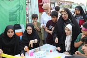 غرفه کانون پرورش فکری مازندران در جشن بزرگ امامت و ولایت حضرت مهدی (عج)