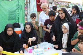 غرفه کانون پرورش فکری مازندران در جشن بزرگ امامت و ولایت حضرت مهدی (عج)