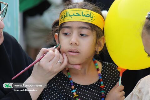 غرفه کانون پرورش فکری مازندران در جشن بزرگ امامت و ولایت حضرت مهدی عج