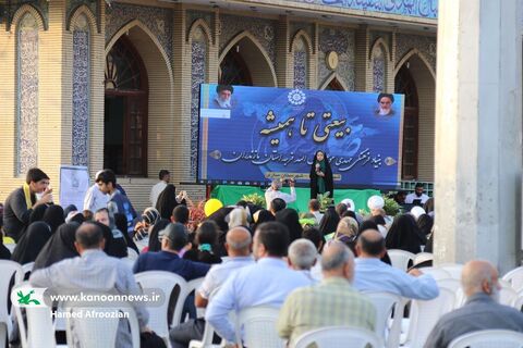 غرفه کانون پرورش فکری مازندران در جشن بزرگ امامت و ولایت حضرت مهدی عج