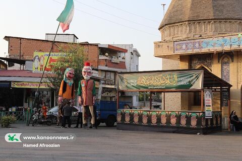 غرفه کانون پرورش فکری مازندران در جشن بزرگ امامت و ولایت حضرت مهدی عج
