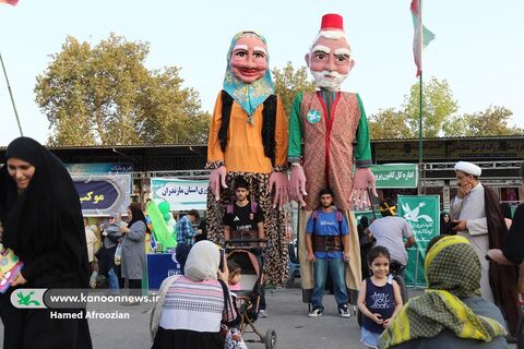 غرفه کانون پرورش فکری مازندران در جشن بزرگ امامت و ولایت حضرت مهدی عج