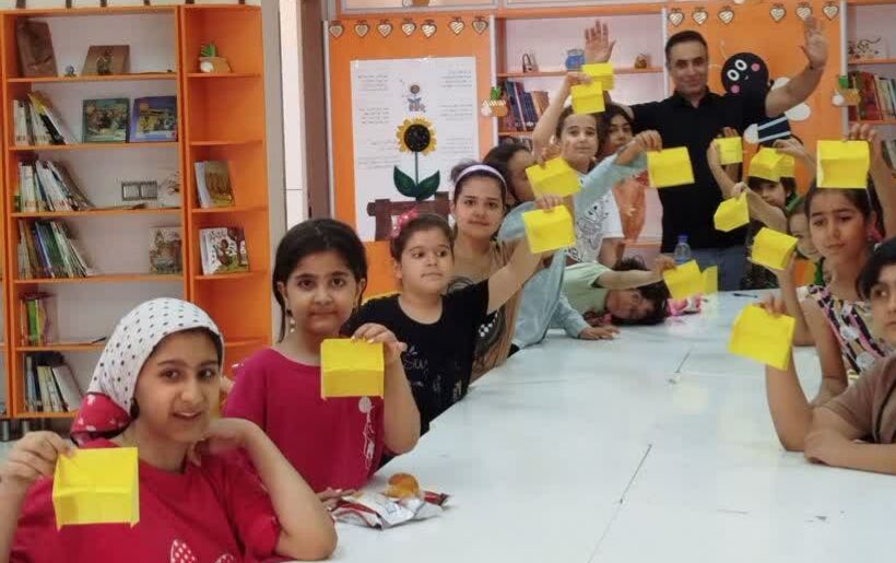 کارگاههای خلاقیتپرور اوریگامی در مرکز صحنه شماره ۲ برگزار شد