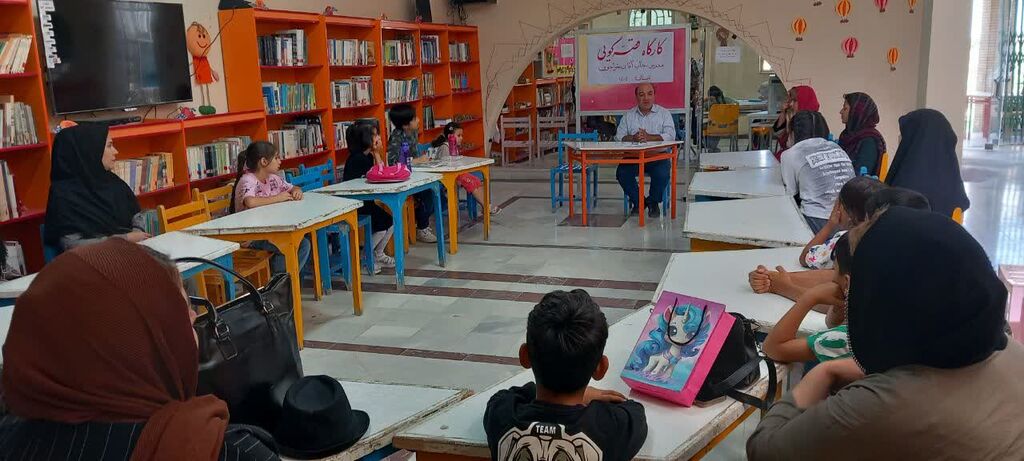 کارگاه قصهگویی برای اعضا و والدین مرکز کرندغرب