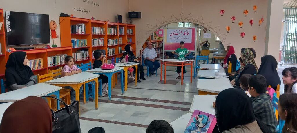 کارگاه قصهگویی برای اعضا و والدین مرکز کرندغرب