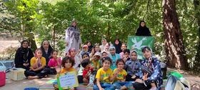 هفته وحدت در دل طبیعت؛ اردوی اعضای دختر کانون رامیان در انجیرچشمه