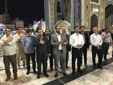 آیین پایانی گردهمایی مدیران کل کانون در مشهد