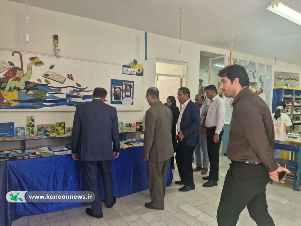 گشایش نمایشگاه آثار تابستانه اعضای کانون پرورش فکری در سراسر استان بوشهر