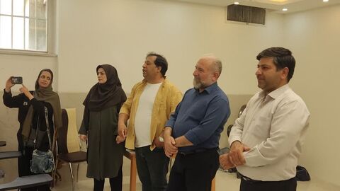گزارش تصویری کارگاه آموزش خیمه‌ی شب‌بازی در کانون استان اصفهان