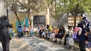 اردوی یک‌روزه اعضای مرکز شماره ۴ مشهد در بوستان قائم