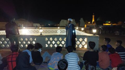 پویش ملی «ماه در آغوش سایه‌ها» اردوی پسران کانون استان اصفهان به روایت تصویر