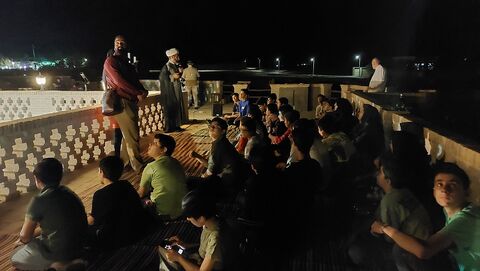 پویش ملی «ماه در آغوش سایه‌ها» اردوی پسران کانون استان اصفهان به روایت تصویر