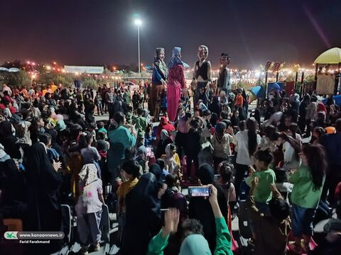استقبال پرشور کودکان و نوجوانان زاهدانی از ایستگاه کانون در «جشن بزرگ امت احمد»