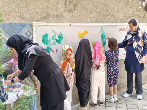 «یک روز با طبیعت» در بوستان قائم با اعضای مرکز فرهنگی شماره 4 مشهد