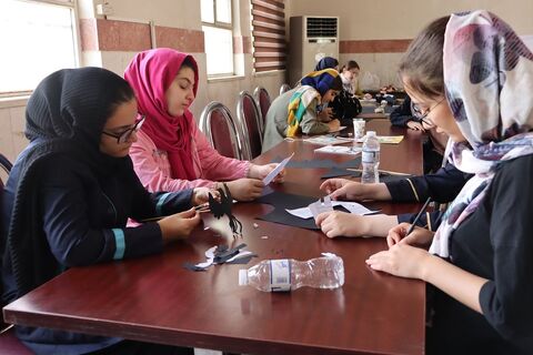 دومین روز اردوی «دختران البرز» در قاب تصویر