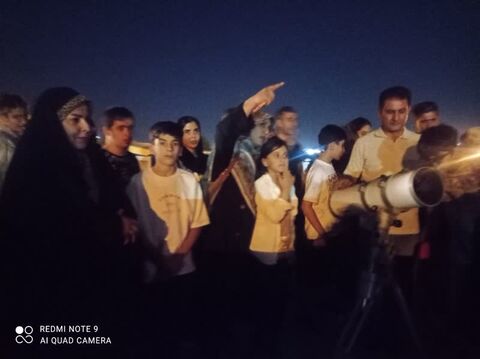 پویش ماه در آغوش سایه ها در ایلام به روایت تصویر