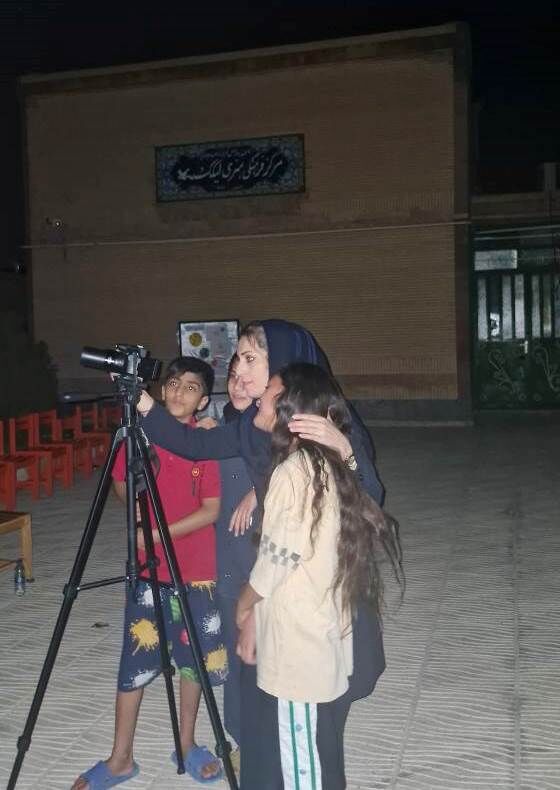 رصد خسوف در کنار افسانههای محلی؛ تجربهای ادبی و نجومی برای نوجوانان کانون پرورش فکری لیکک