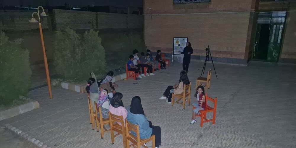 رصد خسوف در کنار افسانههای محلی؛ تجربهای ادبی و نجومی برای نوجوانان کانون پرورش فکری لیکک