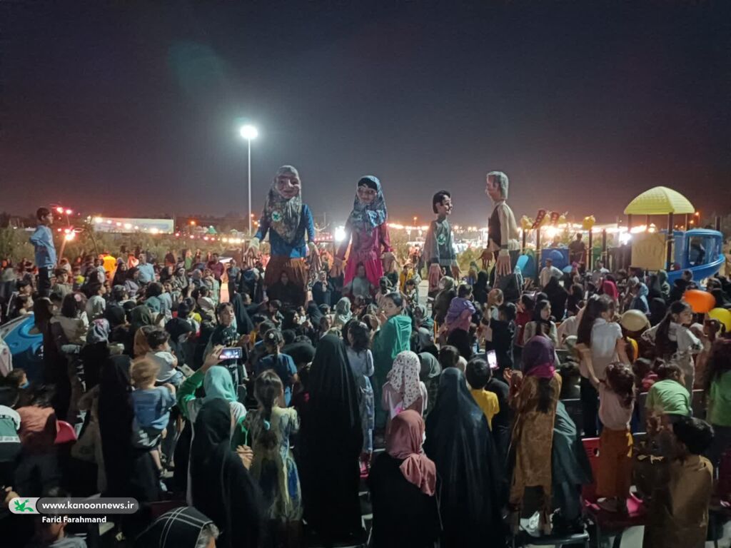 استقبال پرشور کودکان و نوجوانان زاهدانی از ایستگاه کانون در «جشن بزرگ امت احمد»