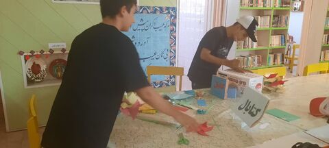 گزارش تصویری/ اجرای رویداد ملی تابستانی «کتابال» ویژه پسران در مراکز کانون همدان