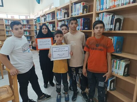 گزارش تصویری/ اجرای رویداد ملی تابستانی «کتابال» ویژه پسران در مراکز کانون همدان