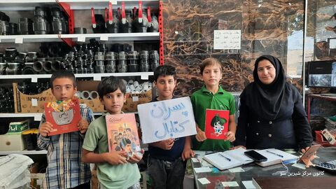 گزارش تصویری/ اجرای رویداد ملی تابستانی «کتابال» ویژه پسران در مراکز کانون همدان