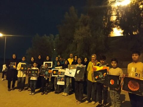 پویش ملی «ماه در آغوش سایه‌ها» در مرکز فرهنگی هنری شوش