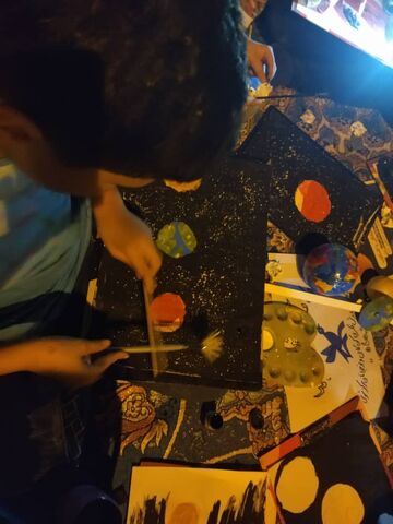 پویش ملی «ماه در آغوش سایه‌ها» در مرکز فرهنگی هنری شوش