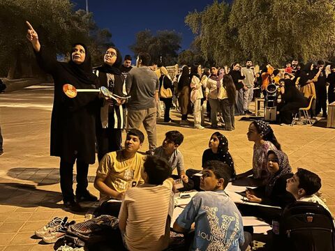 پویش ملی «ماه در آغوش سایه‌ها» در مرکز فرهنگی هنری شوش