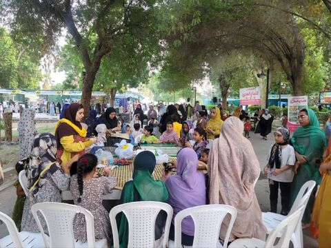 گزارش تصویری/حضور مرکز میناب در جشنواره انبا و یاسمین گل