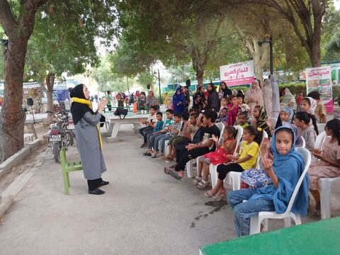 گزارش تصویری/حضور مرکز میناب در جشنواره انبا و یاسمین گل