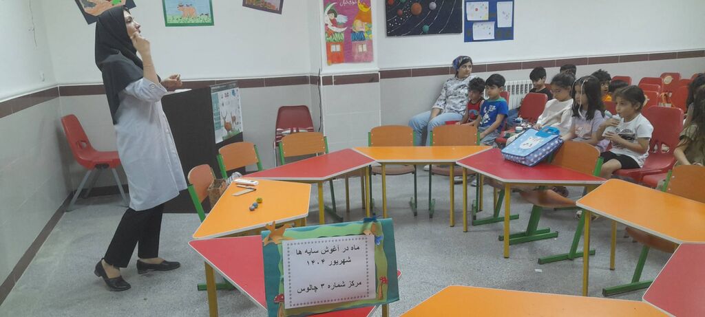 پویش ماه در آغوش سایه در مراکز فرهنگی هنری کانون مازندران اجرا شد