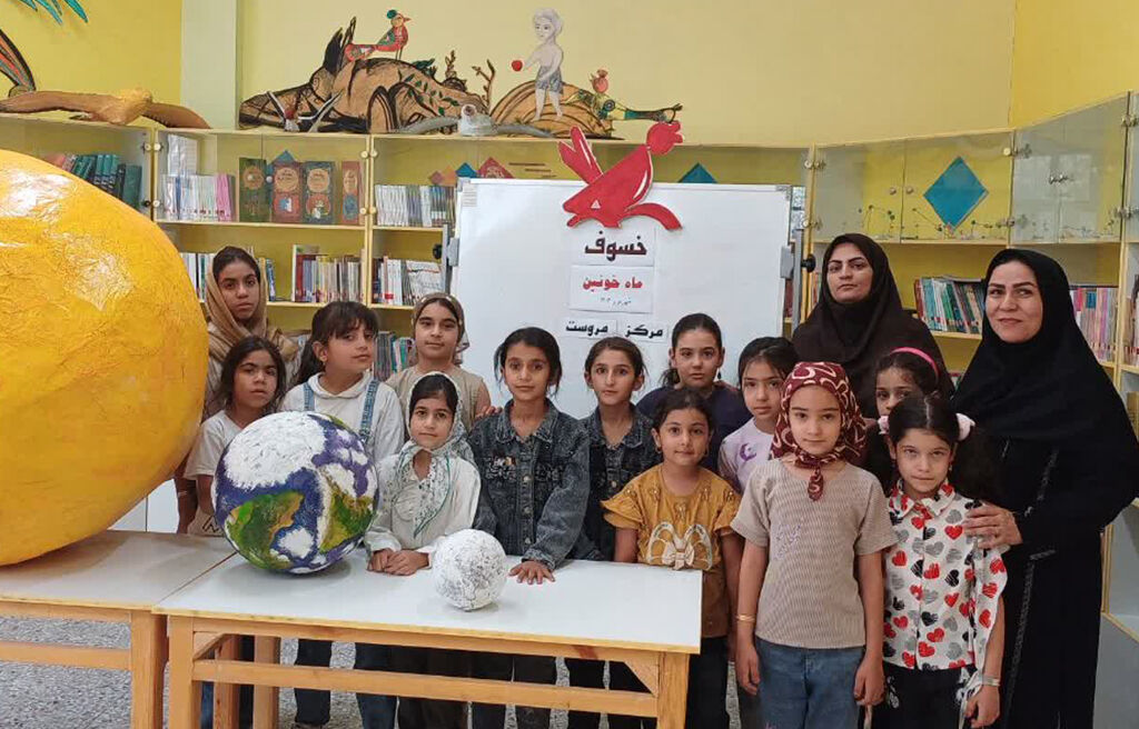 پویش ملی ماه در آغوش سایه‌ها در مراکز فرهنگی هنری کانون پرورش فکری کودکان و نوجوانان یزد برگزار شد