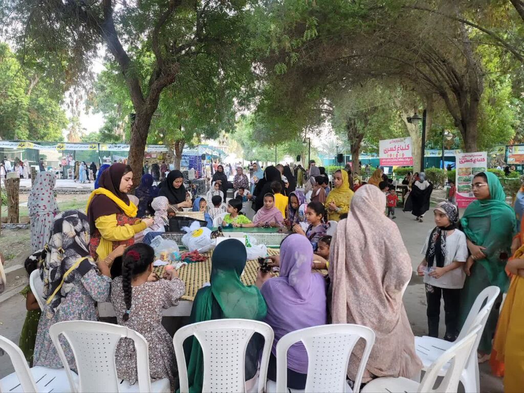 حضور مرکز میناب در جشنواره انبا و یاسمین گل