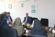 مدیرکل پست استان اصفهان مهمان مدیرکل کانون شد