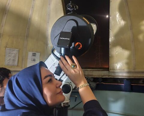 ماه گرفتتگی تهران