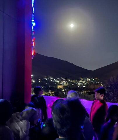 ماه گرفتتگی تهران