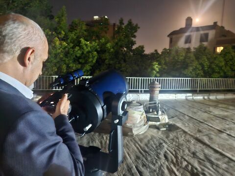 ماه گرفتتگی تهران