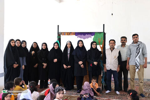 اجرای تئاتر کوچک سیار در روستاهای چهارمحال و بختیاری