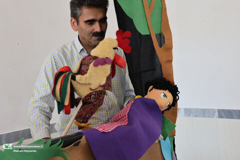 اجرای تئاتر کوچک سیار در روستاهای چهارمحال و بختیاری