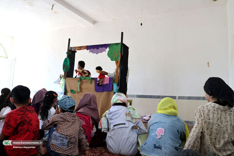 اجرای تئاتر کوچک سیار در روستاهای چهارمحال و بختیاری