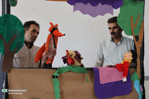 اجرای تئاتر کوچک سیار در روستاهای چهارمحال و بختیاری