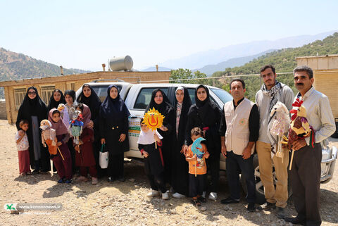 اجرای تئاتر کوچک سیار در روستاهای چهارمحال و بختیاری