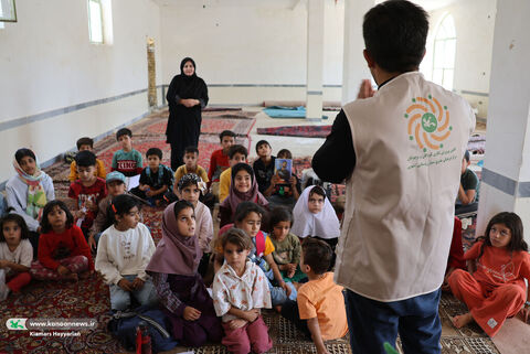 اجرای تئاتر کوچک سیار در روستاهای چهارمحال و بختیاری