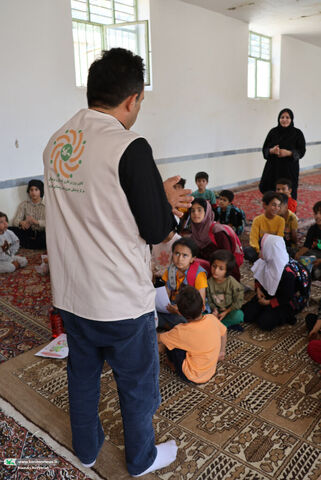 اجرای تئاتر کوچک سیار در روستاهای چهارمحال و بختیاری